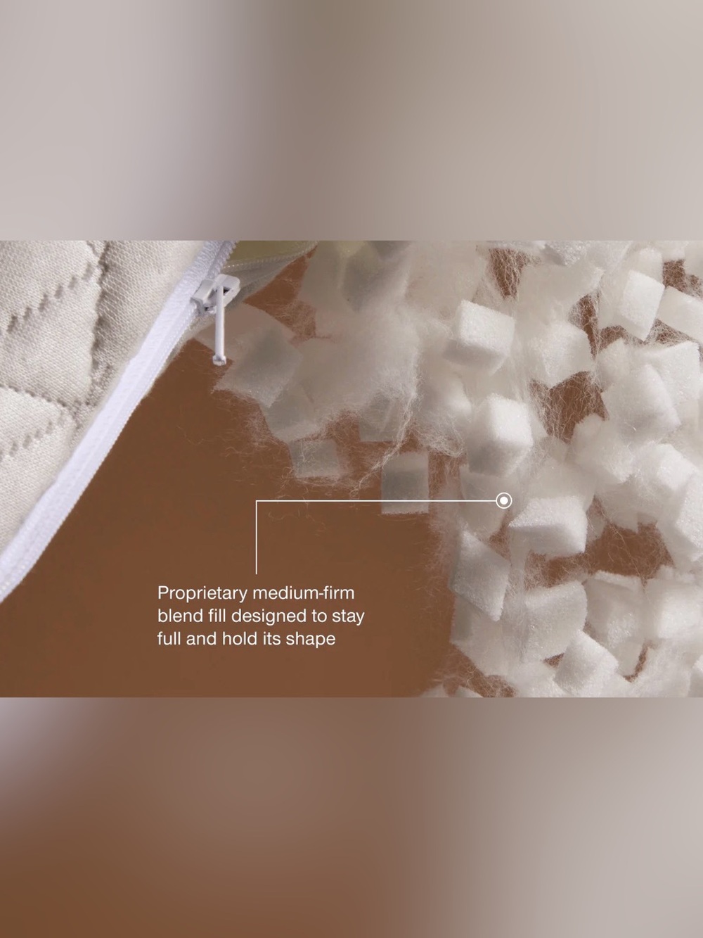 Coop Home Goods Pillow Fill Refill - Picture 2 of 4